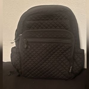 Black Vera Bradley XL Campus Backpack